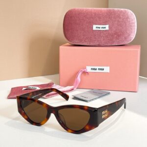 Cat-Eye Sunglasses with Signature Logo Detailing