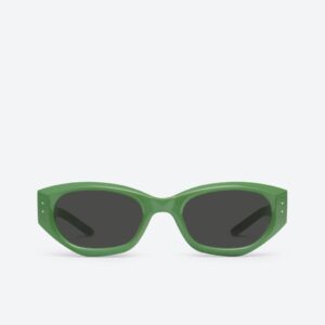 Monster Cat-Eye Sunglasses with Bold Colorways and Branded Detailing