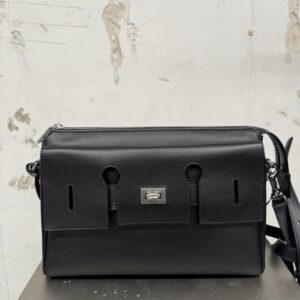 Leather Handbags: Structured & Sleek Styles in Burgundy, Grey & Black