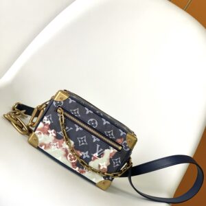 Mini SOFT TRUNK Chain Bag (Monogram Eclipse Canvas with Art Print)