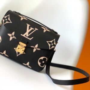Crossbody Bag (Black Monogram with Gold Hardware)
