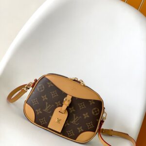 Mini Luggage Camera Bag (Monogram Canvas with VVN Leather Accents)