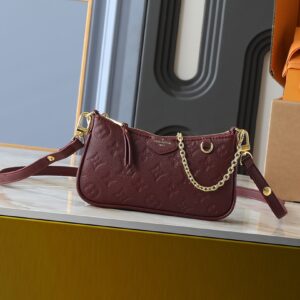 Coussin PM Crossbody Bag – Monogram Embossed Leather with Gold Hardware (Timeless Luxury Statement)