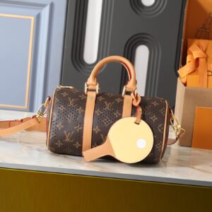 Mini Speedy Bag: Perforated & Monogram Print Styles with Playful Accents