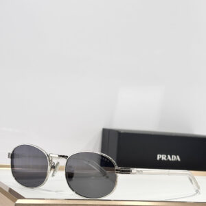 Slim Metal Oval Sunglasses in Multiple Finishes