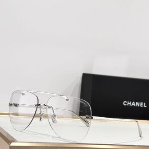 Signature CC Logo Metal-Frame Eyewear